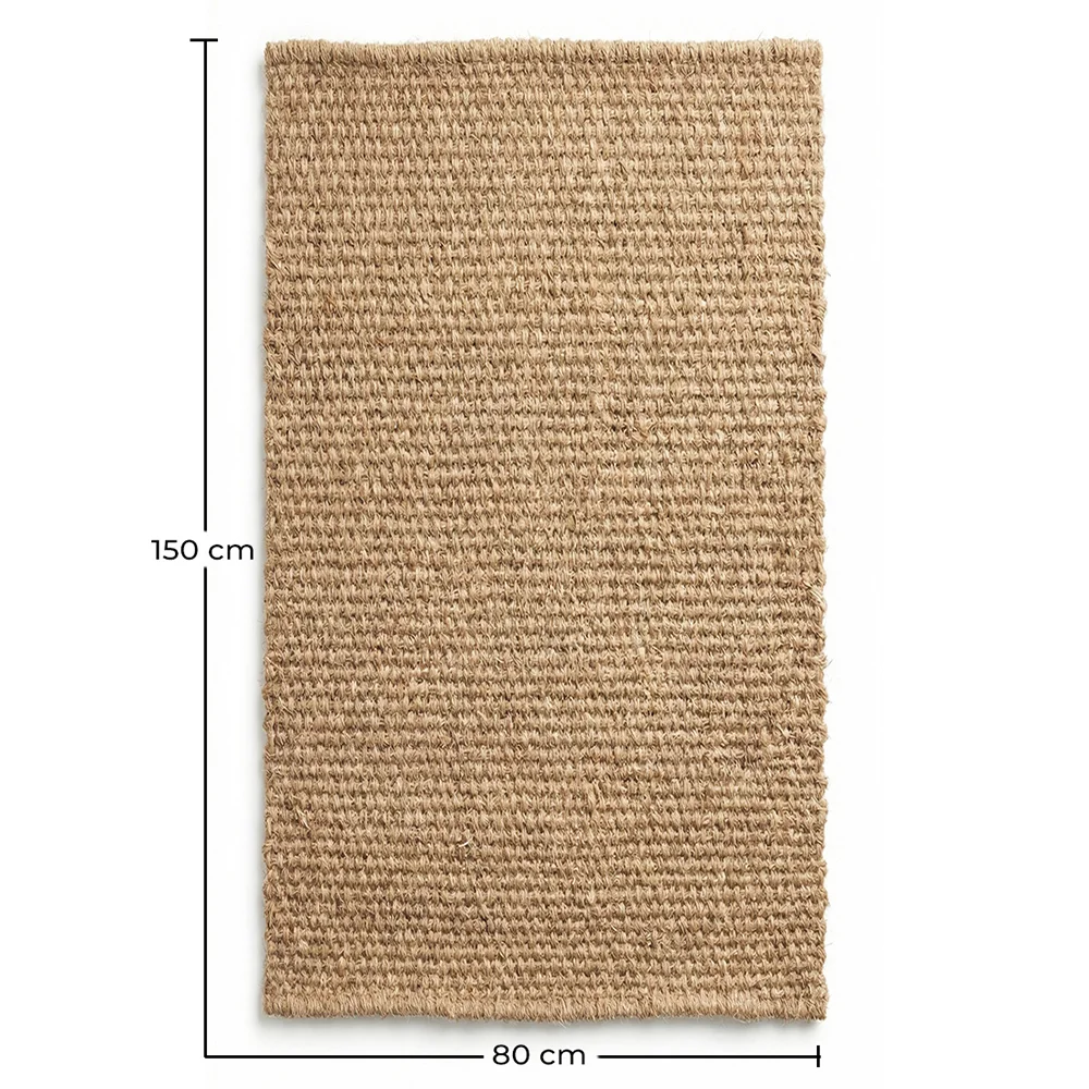 Alfombra de Fibra de Coco Natural 150x80cm - Uso Interior y Exterior - Mahou image 10