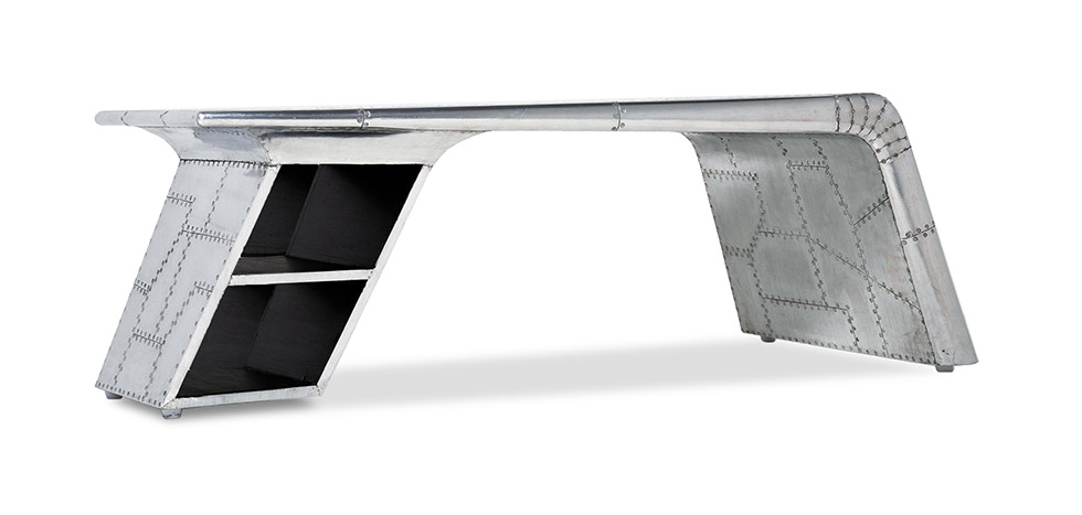 Mesa de centro ala de avión Aviator aluminio