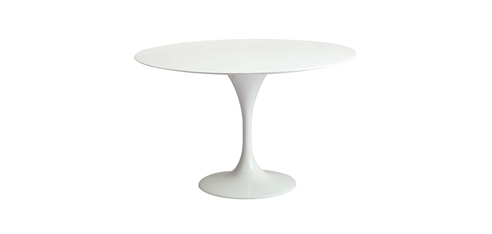 Mesa Redonda Tulip de Fibra de Vidrio Eero Saarinen style - 110 cm