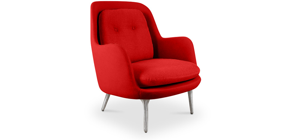 Sillón buble madera y tela