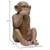 Figura Decorativa de Diseño - Mono Mudo - Sapiens image 7