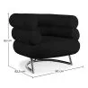 Sillón de Diseño - Tapizado en Cuero - Bivendun  image 7