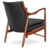 Sillón de Madera con reposabrazos - Tapizado en Cuero - Annua image 7