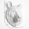 Decoracion de Pared - Cabeza Oso Blanco - Uka image 7