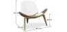 Butaca de diseño - Sillón Escandinavo - Tapizado en Cuero - Lucy image 7