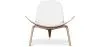 Butaca de diseño - Sillón Escandinavo - Tapizado en Cuero - Lucy image 7