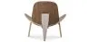 Butaca de diseño - Sillón Escandinavo - Tapizado en Cuero - Lucy image 7