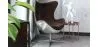 Sillón con Reposabrazos - Estilo Aviador - Cuero y Metal - Cocoon  image 7