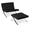 Sillón de Diseño con Reposapiés - Tapizado en Polipiel - Town image 7