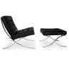 Sillón de Diseño con Reposapiés - Tapizado en Polipiel - Town image 7