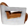 Sillón de Diseño con Reposabrazos - Tapizado en Cuero - Lounge image 7