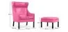 Sillón con Reposapiés - Tapizado en Polipiel - Micah image 7