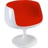 Silla de Salón - Silla de Diseño Blanca - Tapizada en Tela - Geneva image 7