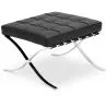 Sillón de Diseño con Reposapiés - Tapizado en Cuero - Town image 7