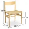 Silla de Comedor de Madera - Diseño Retro - Cawi image 7