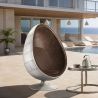 Sillón Diseño Huevo - Estilo Aviador- Tapizado en Polipiel - Eny image 7