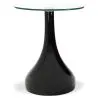 Mesa Auxliar Redonda de Diseño - Cristal  - Lawa Bistro image 7