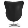 Sillón con Reposabrazos - Tapizado en Cuero - Diseño Huevo - Brave  -  image 7