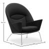 Sillón con Reposabrazos - Tapizado en Tela - Oculus image 7