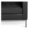 Sillón de Diseño con Reposapiés - Tapizado en Polipiel - Konel  image 7