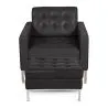 Sillón de Diseño con Reposapiés - Tapizado en Polipiel - Konel  image 7