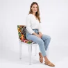 Silla de Comedor - Patas Transparentes - Diseño Estampado - Miss Style image 7