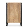 Mesita de Noche - Diseño Industrial - Madera y Metal - Onawa  image 7