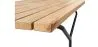 Banco estilo nórdico de madera (180cm) - Yean image 7