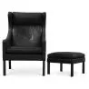 Sillón con Reposapiés - Tapizado en Polipiel - Micah image 7
