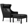 Sillón con Reposapiés - Tapizado en Polipiel - Micah image 7