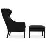 Sillón con Reposapiés - Tapizado en Polipiel - Micah image 7