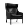 Sillón con Reposapiés - Tapizado en Cuero - Micah image 7