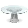 Mesa de Comedor Redonda - Cristal y Metal - Barrel image 7