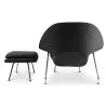 Sillón de Diseño con Reposapiés - Tapizado en Tela - Womb image 7