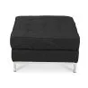 Sillón de Diseño con Reposapiés - Tapizado en Cachemira - Konel  image 7