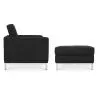 Sillón de Diseño con Reposapiés - Tapizado en Cachemira - Konel  image 7
