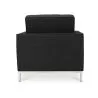 Sillón de Diseño con Reposapiés - Tapizado en Cachemira - Konel  image 7