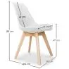 Silla de comedor - Estilo Escandinavo - Denisse  image 7