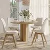 Silla de Oficina - Silla de comedor - Estilo Escandinavo - Denisse  image 7