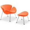 Sillón de Diseño con Reposapiés - Tapizado  - Chunk image 7