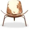 Butaca de diseño - Sillón Escandinavo - Tapizado Pony - Lucy image 7