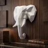 Cabeza de elefante origami Resina image 7