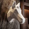 Cabeza de caballo origami Resina image 7