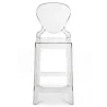 Taburete con Respaldo - Diseño Transparente - 75cm - Victoria Queen image 7