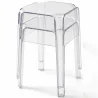 Taburete bajo Transparente - 47cm -  Victoria Queen image 7