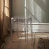 Taburete bajo Transparente - 47cm -  Victoria Queen image 7