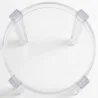Taburete bajo Transparente - 47cm -  Arthur image 7