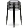 Taburete Diseño Transparente - 47cm -  Victoria Queen image 7