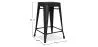 Taburete de Bar Diseño Industrial - Acero Mate - 60cm - Stylix image 7