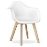 Silla de Comedor con Reposabrazos - Estilo Escandinavo - Dominic image 7